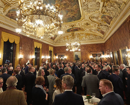 Senatsempfang aus Anlass des 100. Todestages von Albert Ballin am 06.11.2018 im Hamburger Rathaus. Foto: Georg Wendt/Hapag Lloyd