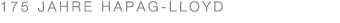 175 Jahre HapaG Lloyd