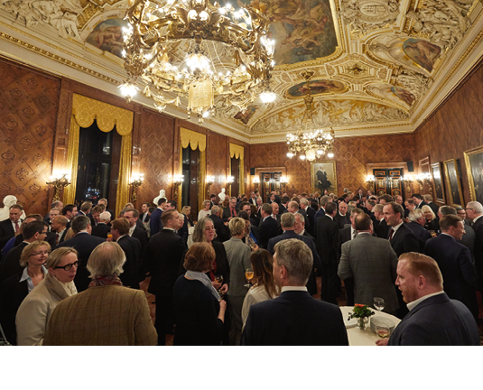 Senatsempfang aus Anlass des 100. Todestages von Albert Ballin am 06.11.2018 im Hamburger Rathaus. Foto: Georg Wendt/Hapag Lloyd