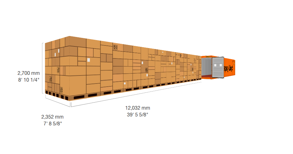 standard high cube Inside Dimensions