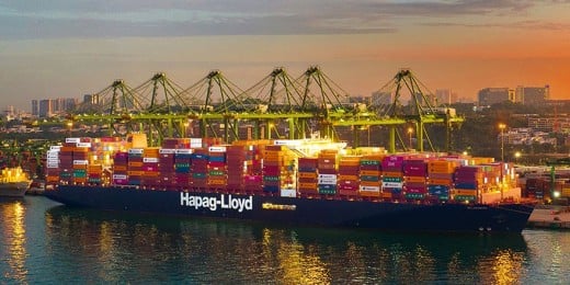 HLAG Stage Vessel Shanghai