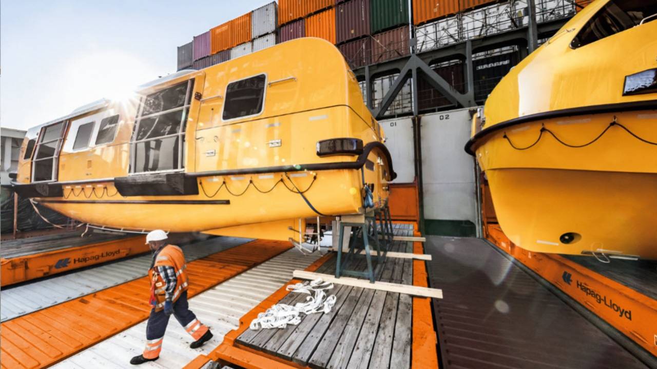 Breakbulk mit Ladung