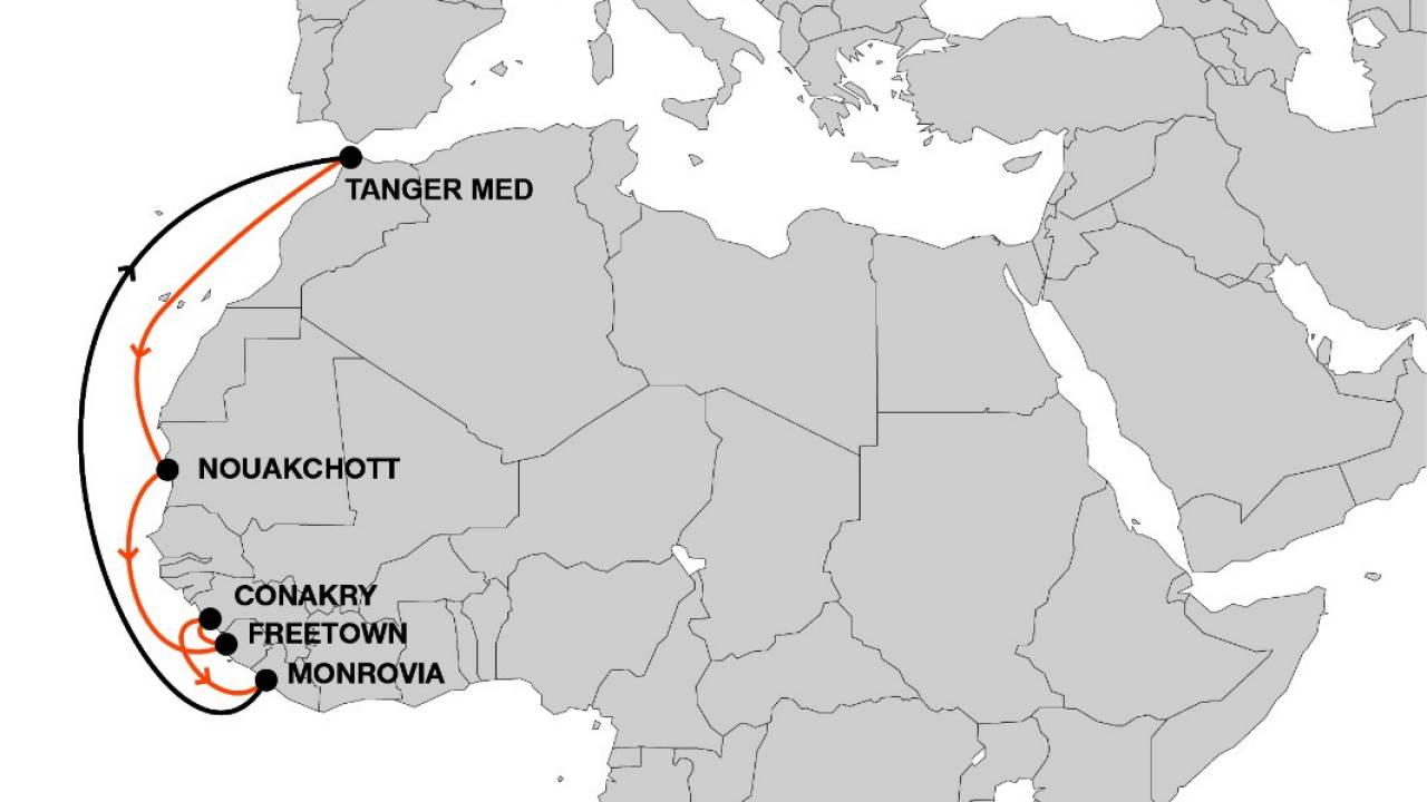 West Africa 1 (WA1) service