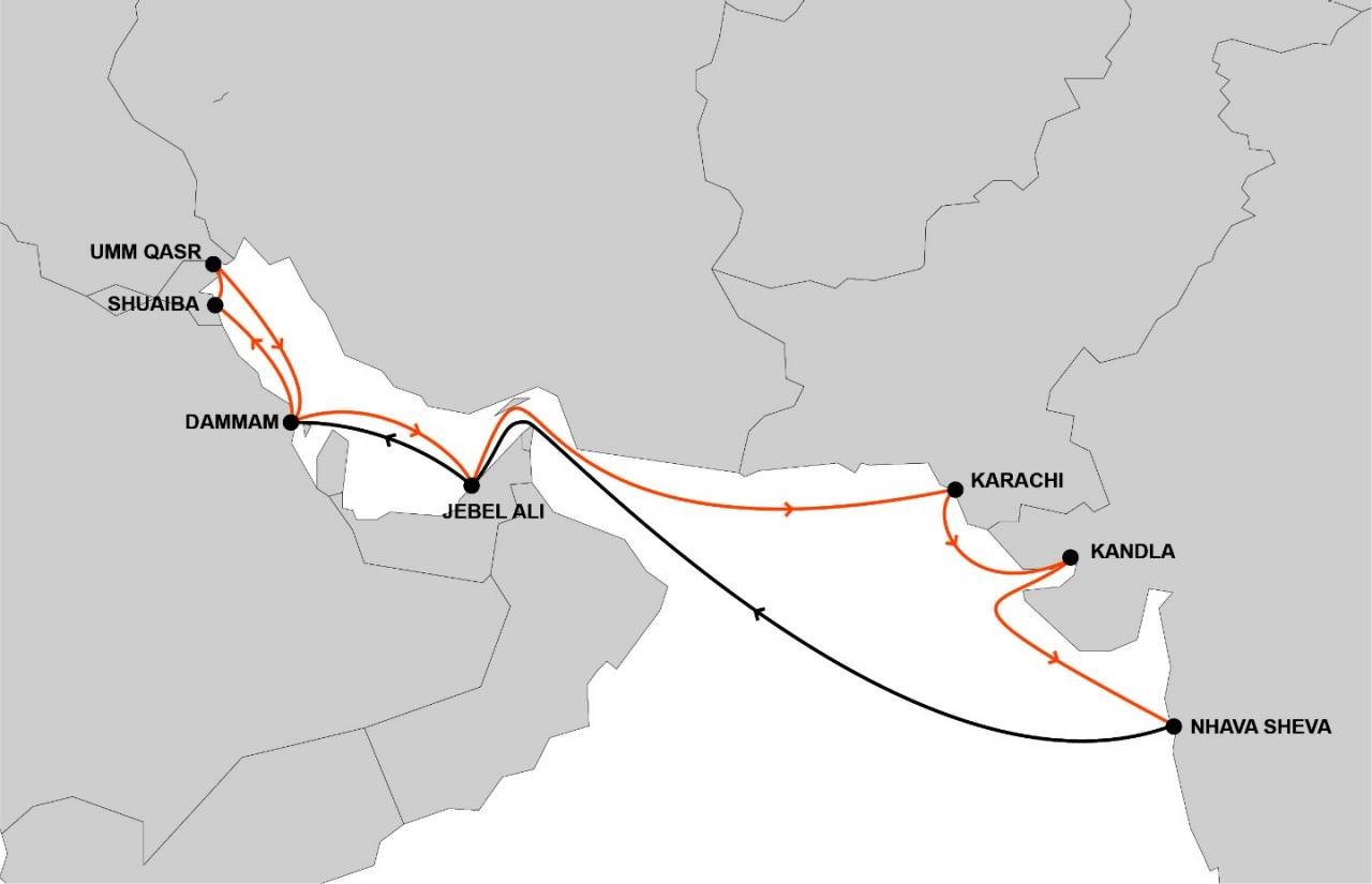 Our IG1 service is adding Kandla to its rotation - Hapag-Lloyd
