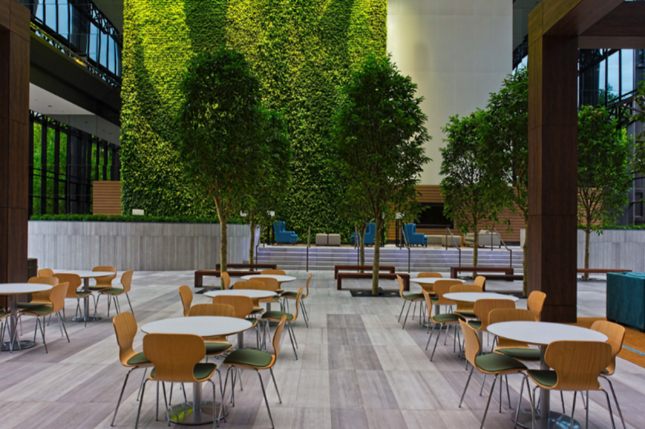 Green wall Atlanta