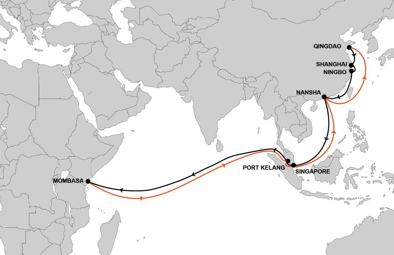 East Africa - Asia Service 3 (EAS3)