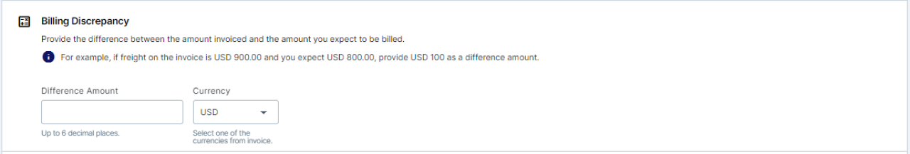 Billing Discrepancy