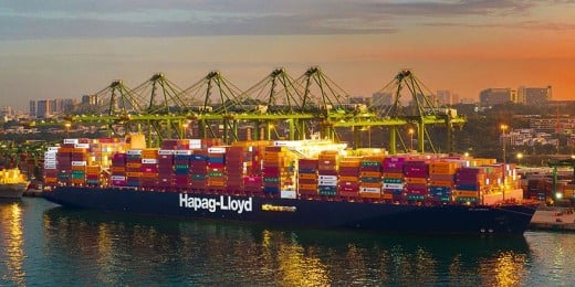 HLAG Stage Vessel Shanghai