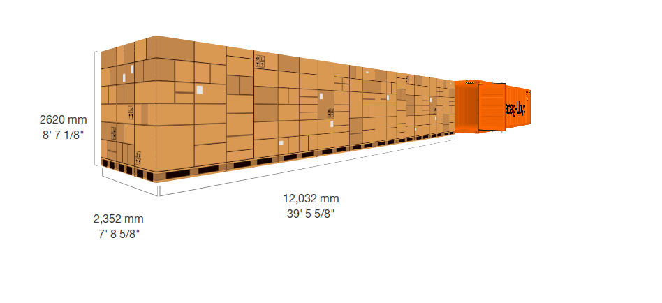 hardtop high cube Inside Dimensions
