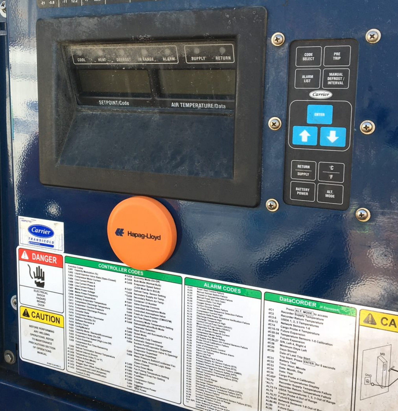 Monitoring Container