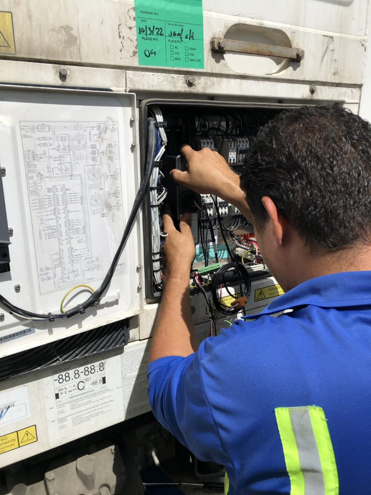 Installation Reefer