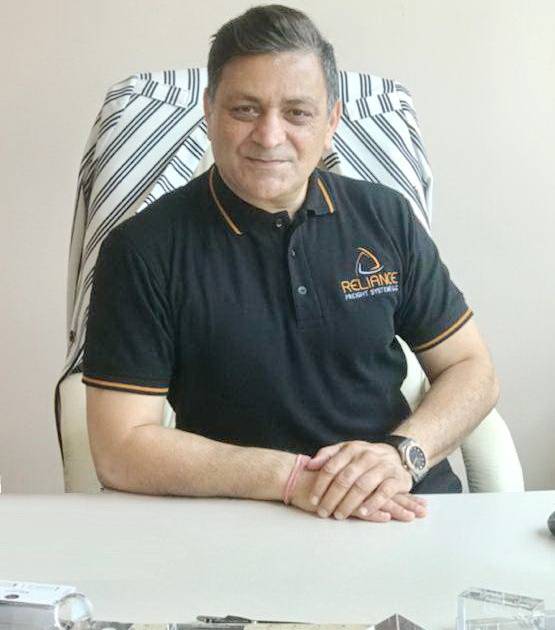 Mr.Sanjay Berry, Managing Director of Reliance Freight Systems LLC in UAE