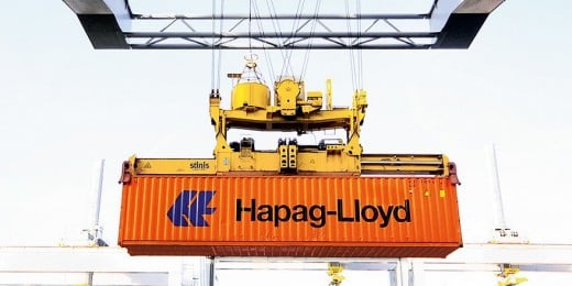 HLAG Satge Container Rotterdam