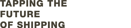 Tapping the future of shipping