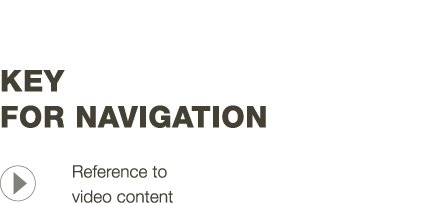 Key for Navigation   Reference to video content