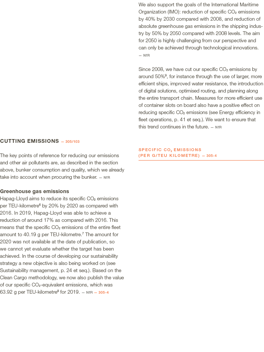         Cutting emissions — 305 103 The key points of reference for reducing our emissions and other air pollutants a   