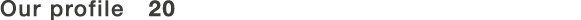 Our profile 20