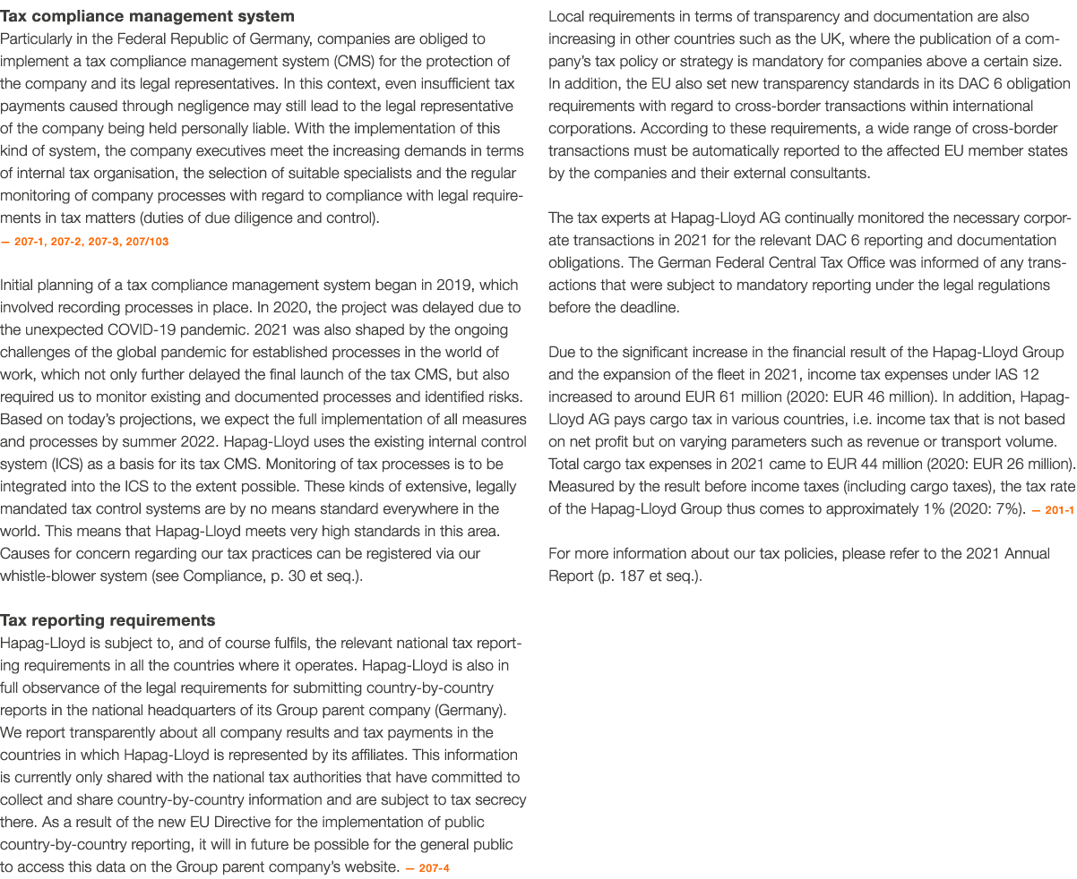 Tax compliance management system Particularly in the Federal Republic of Germany, companies are obliged to implement    