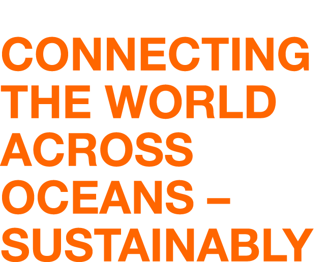 Connecting the World across  Oceans   Sustainably