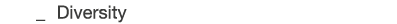 _ Diversity