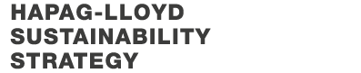 Hapag-Lloyd sustainability strategy