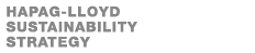 Hapag-Lloyd sustainability strategy