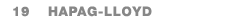  19 Hapag-LLoyd