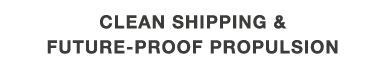 clean shipping & future-proof propulsion