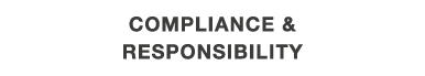 compliance & responsibility