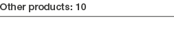 Other products: 10 