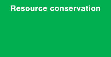 Resource conservation