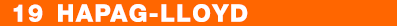 19 Hapag-Lloyd