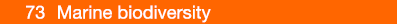  73 Marine biodiversity