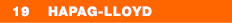  19 Hapag-LLoyd
