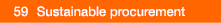  59   Sustainable procurement