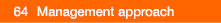  64 Management approach 