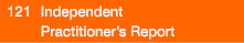  121  Independent Practitioner s Report