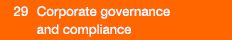  29  Corporate governance and compliance 