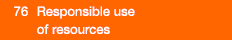  76  Responsible use of resources