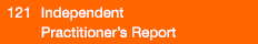  121  Independent Practitioner s Report