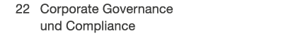  22 Corporate Governance und Compliance 