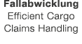 Fallabwicklung Efficient Cargo Claims Handling