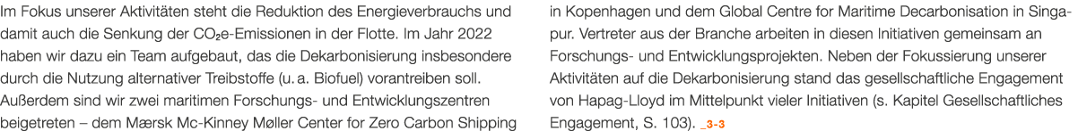 Im Fokus unserer Aktivit ten steht die Reduktion des Energieverbrauchs und damit auch die Senkung der CO2e Emissionen...