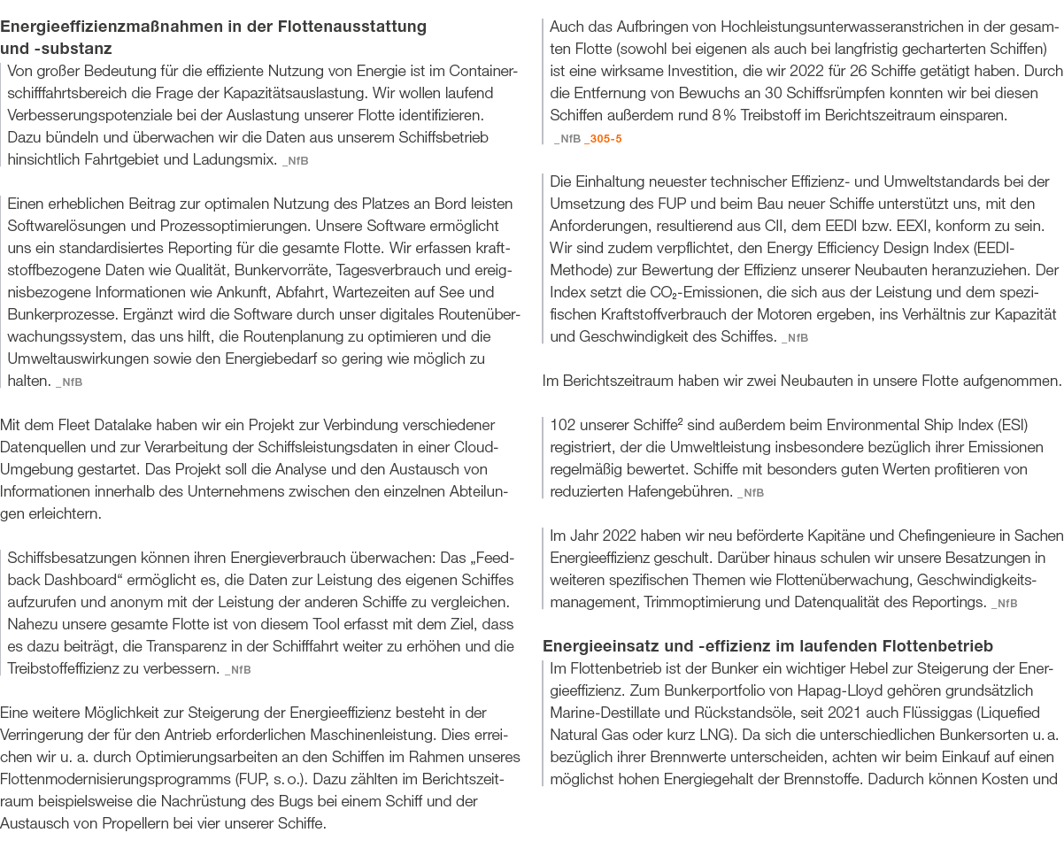 Energieeffizienzma nahmen in der Flottenausstattung und substanz Von gro er Bedeutung f r die effiziente Nutzung von ...