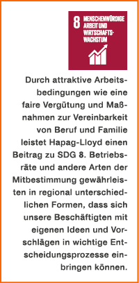 ￼ Durch attraktive Arbeits­bedingungen wie eine faire Verg tung und Ma nahmen zur Vereinbarkeit von Beruf und Familie...