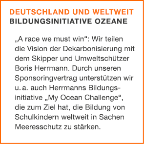 Deutschland und weltweit Bildungsinitiative Ozeane „A race we must win“: Wir teilen die Vision der Dekarbonisierung m...