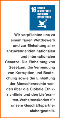￼ Wir verpflichten uns zu einem fairen Wettbewerb und zur Einhaltung aller anzuwendenden nationalen und international...