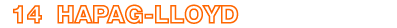14 Hapag Lloyd