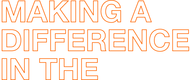 Making a difference in the