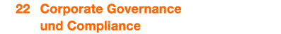  22 Corporate Governance und Compliance 